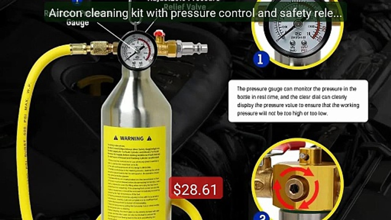 Aircon cleaning kit with pressure control and safety release valve ... -- Top Rated 2026 | Buy Now!