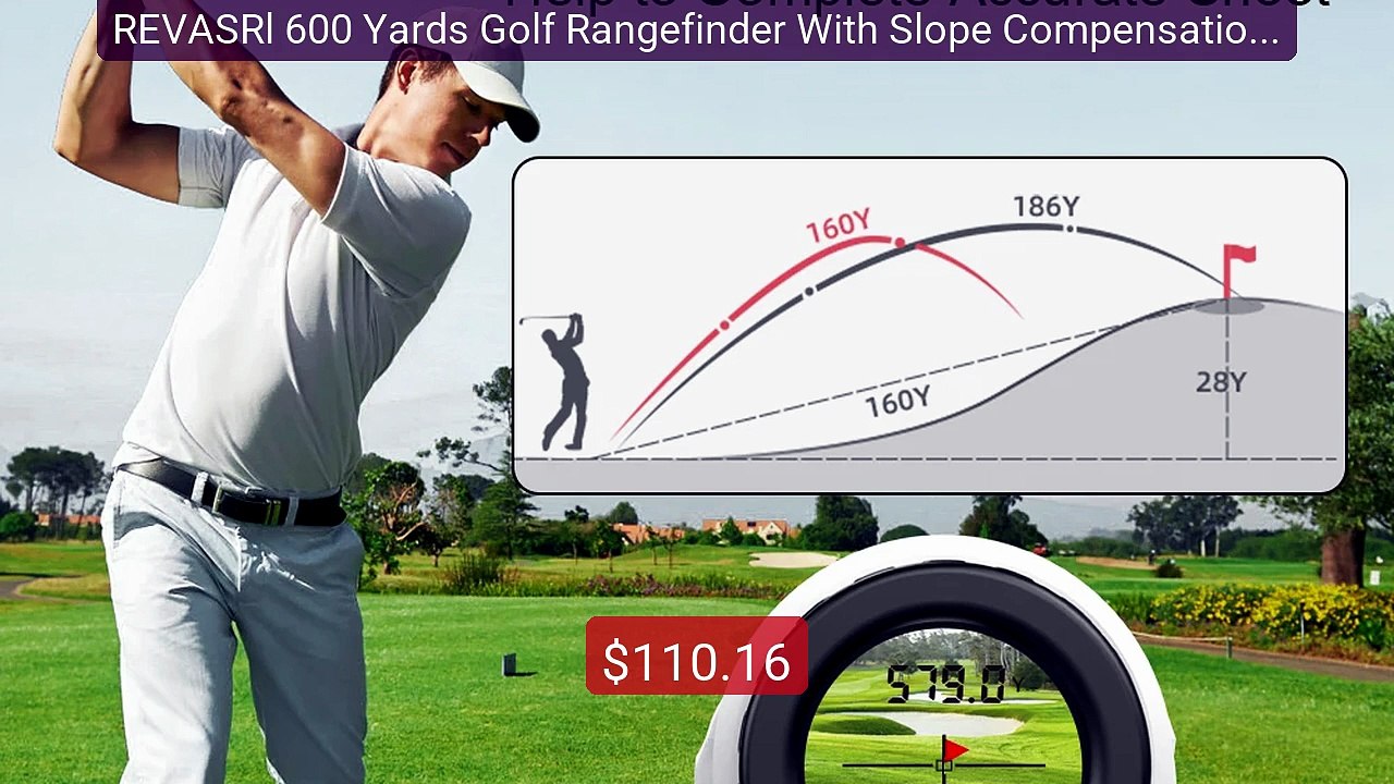 REVASRl 600 Yards Golf Rangefinder With Slope Compensation ... -- Top Pick 2026 | Unbeatable Price!