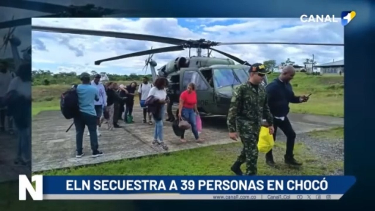 Tensión en el Chocó: Rescate tras bloqueo armado y luto en el Ejército