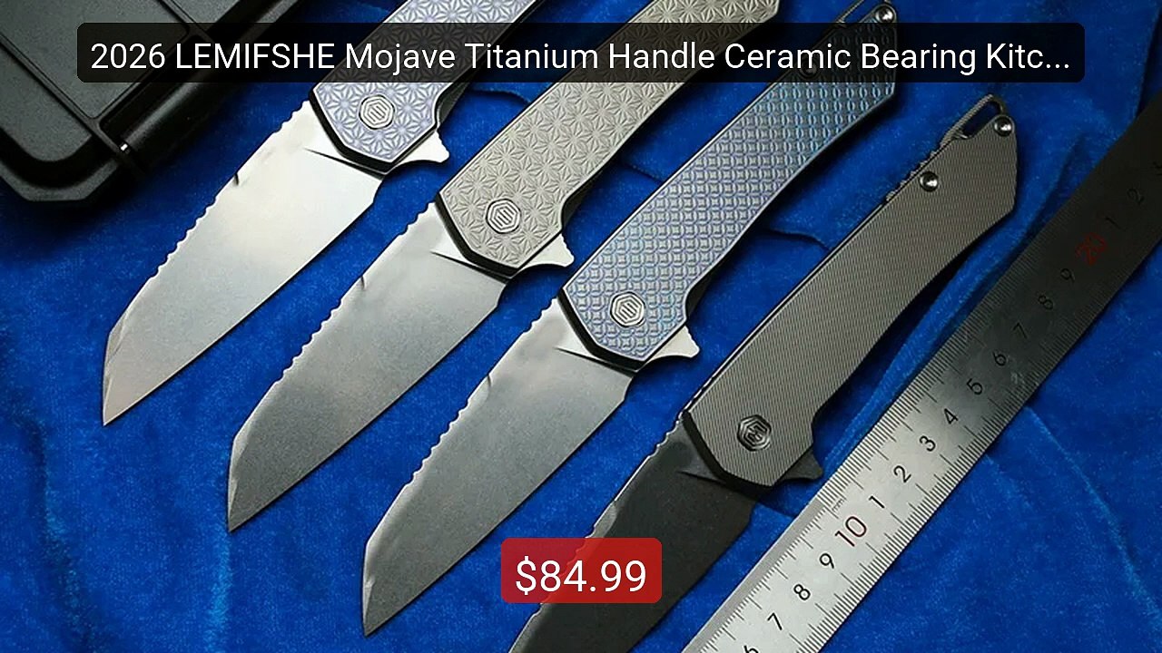2026 LEMIFSHE Mojave Titanium Handle Ceramic Bearing Kitchen Pocket... -- Top Rated 2026 | Buy Now!