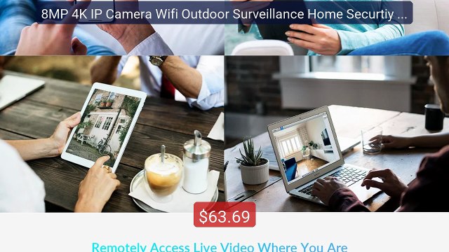 8MP 4K IP Camera Wifi Outdoor Surveillance Home Securtiy Protection... Top Rated 2026 | Buy Now!