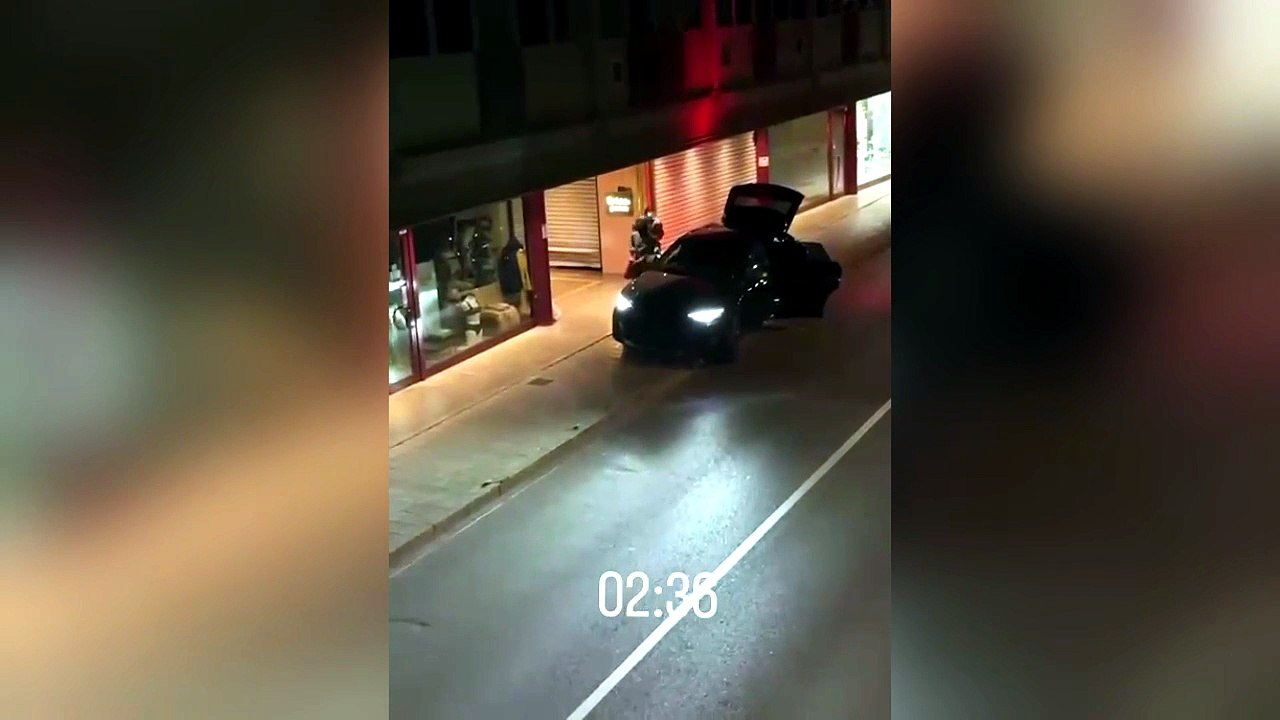 "Oh ladri", il video di un residente a Cervignano durante la tentata rapina in gioielleria
