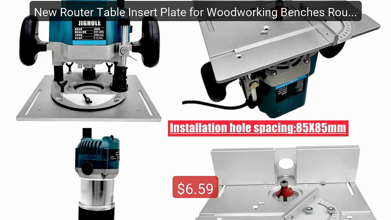 New Router Table Insert Plate for Woodworking Benches Router Table... -- Best Deal 2026 | Shop Now!