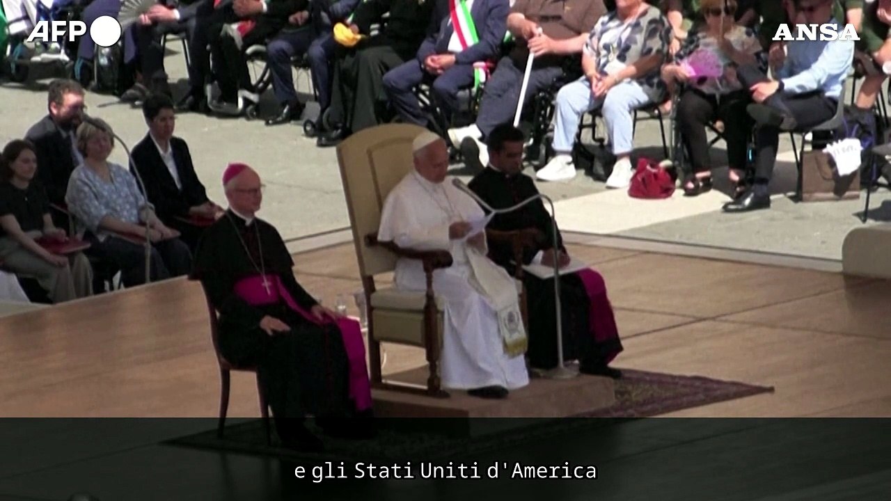 Il Papa: "Soddisfazione per l'accordo tra Iran e Usa"