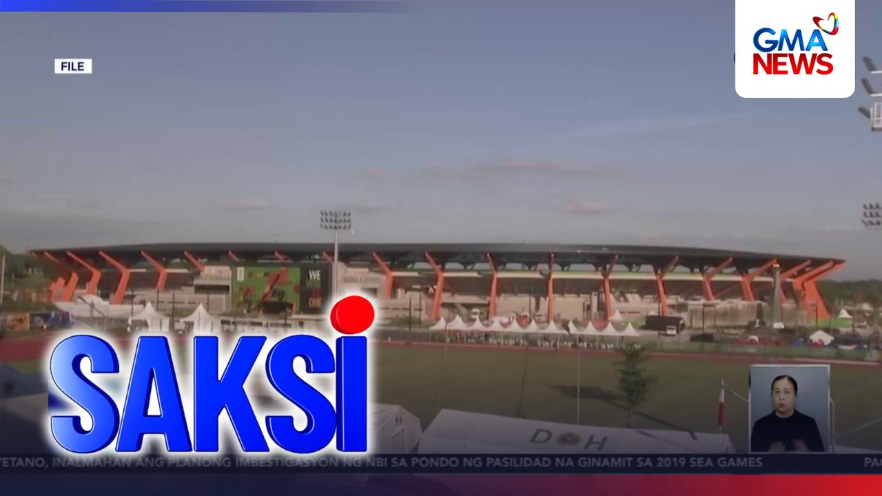 Sports complex na ginamit sa 2019 SEA Games, iimbestigahan ng NBI dahil sa mga alegasyon ng unliquidated na pera at insertions | Saksi