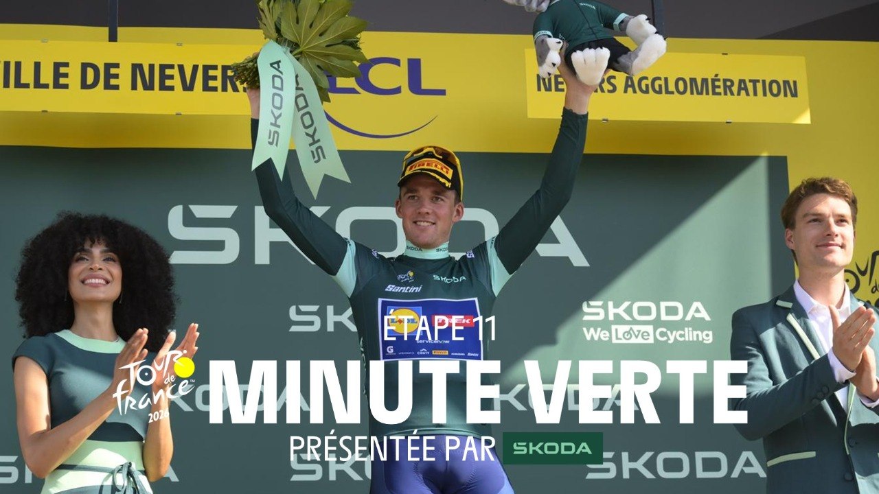Tour de France 2026 - Stage 11 Škoda Green Jersey Minute