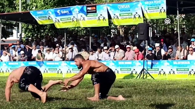 Tarihi Namazgah Yağlı Pehlivan Güreşleri'nde başpehlivanlığı Seçkin Duman kazandı | Ajansspor | AA