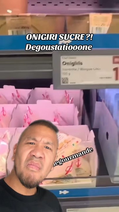 Ça a l’air tellement chimique 🤨😂 #decouversatiooone #onigiri