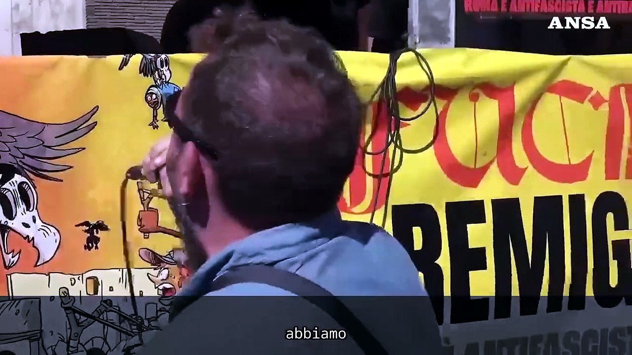 A Roma il contro-corteo anti Remigrazione: “Fascisti non sono ben accetti qui”