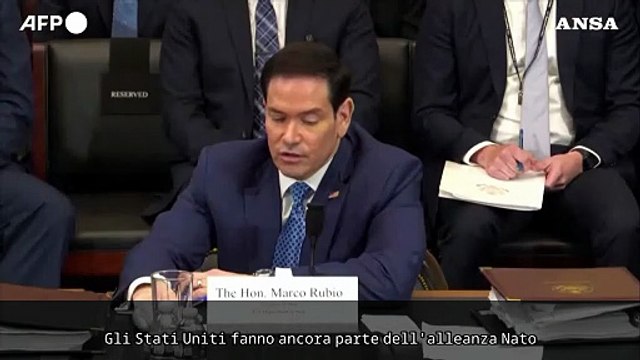 Rubio conferma: Trump partecipera' al vertice della Nato ad Ankara
