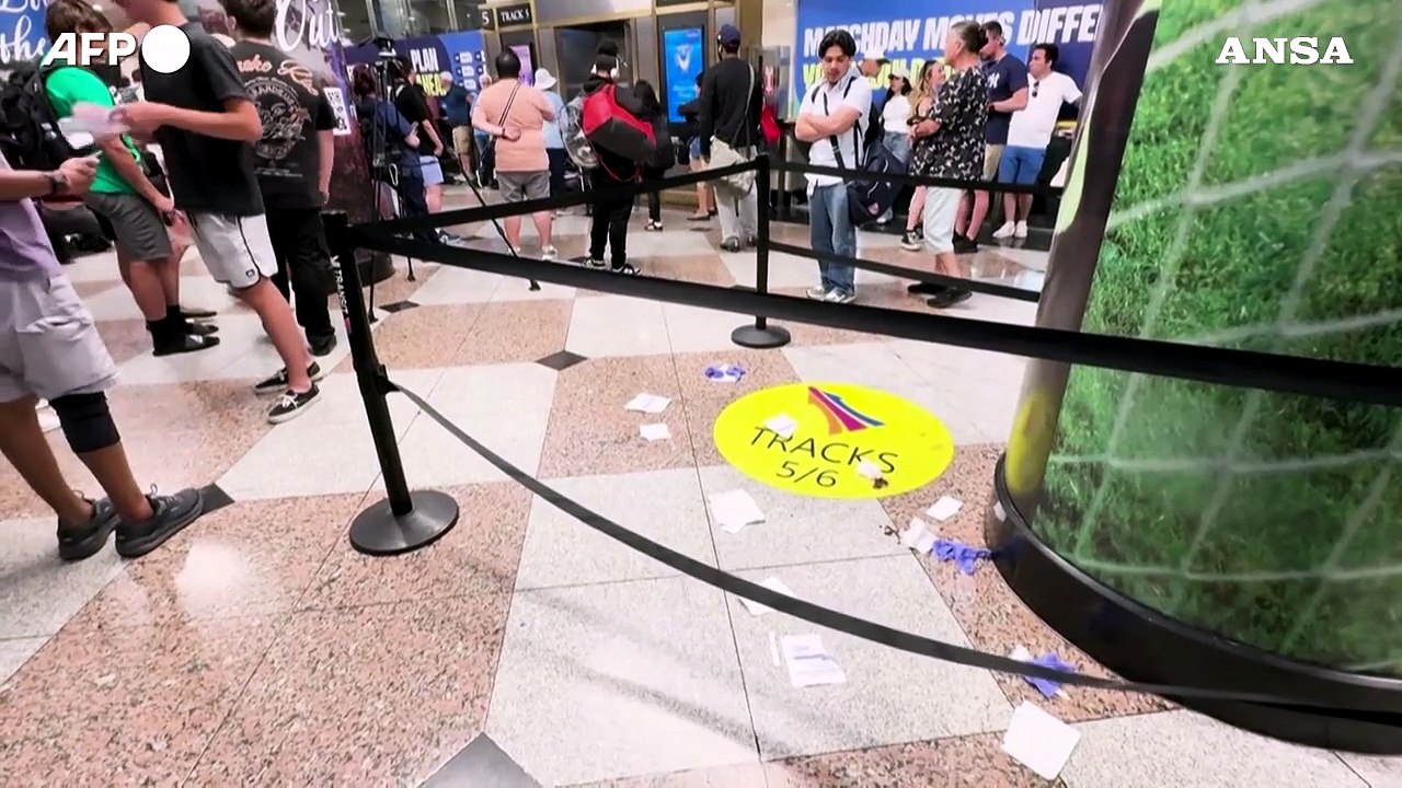 New York, sei persone accoltellate alla Penn Station