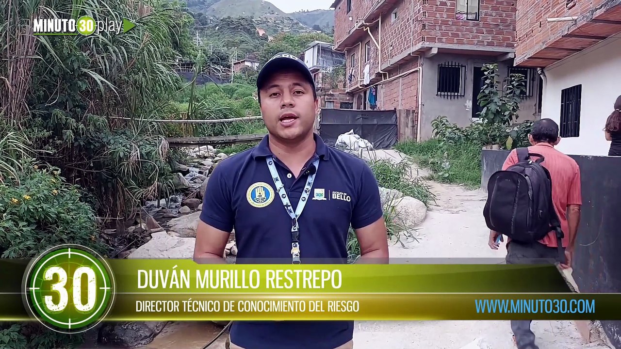 ¡Bello se prepara para las emergencias! Instalarán sistema que alertará a comunidades en tiempo real