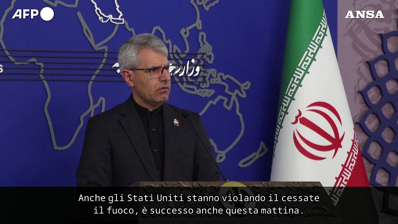 Iran, "cessate il fuoco in Libano condizione per un accordo con gli Usa"