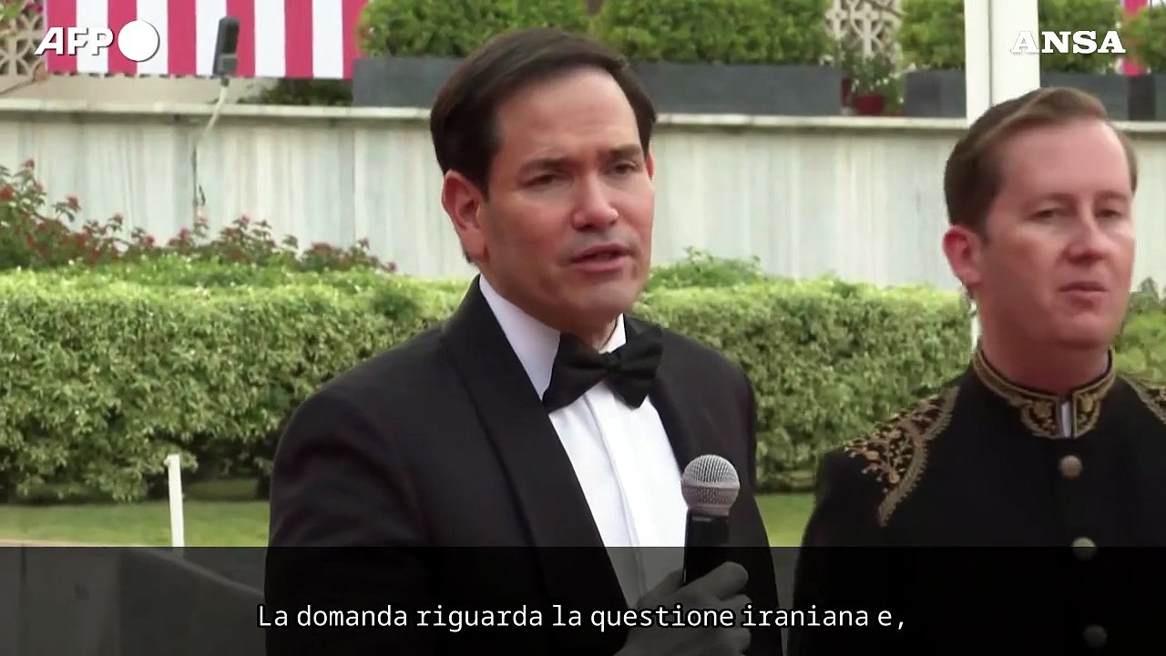 Rubio: "C'e' una possibilita' che l'Iran accetti presto un accordo"