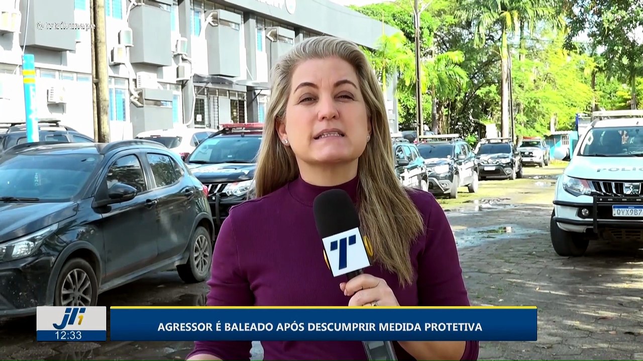 Agressor é baleado após descumprir medida protetiva