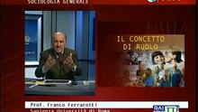 Sociologia generale - Lez 07 - Il concetto di ruolo