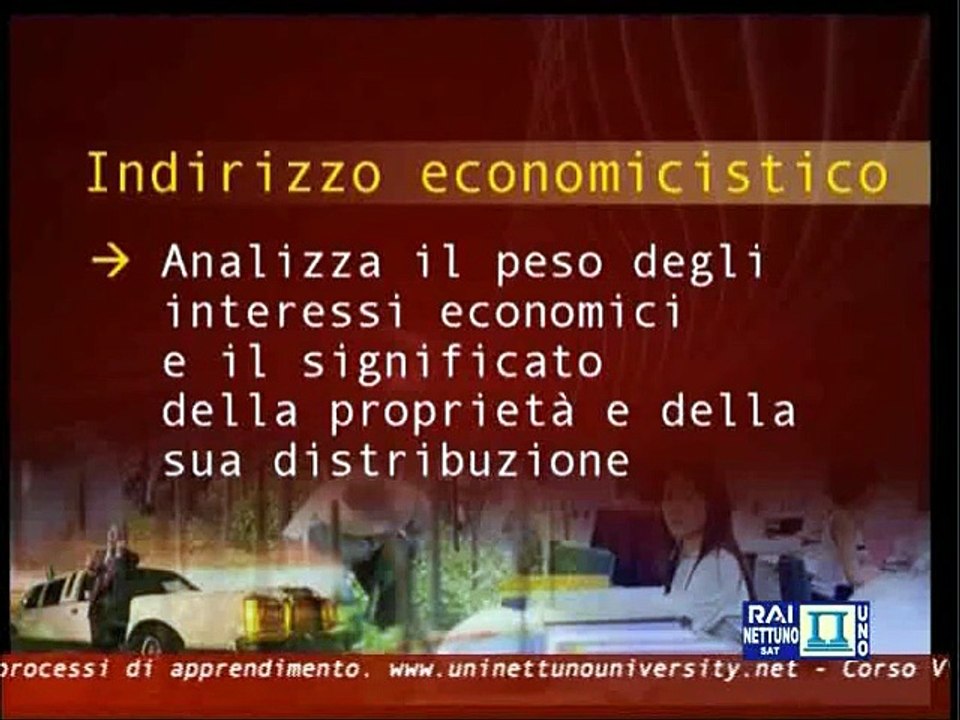 Sociologia generale - Lez 03 - Indirizzi fondamentali