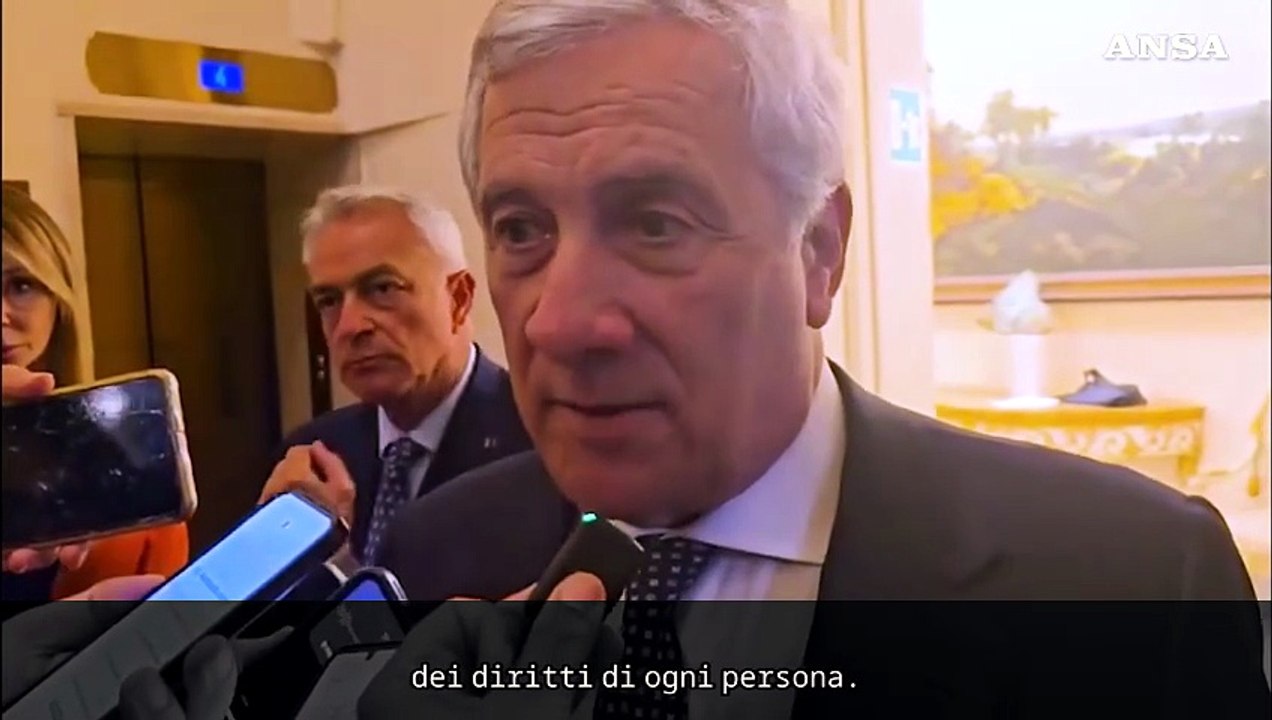 Flotilla, Tajani: "Superata la linea rossa, studieremo le opzioni da adottare"