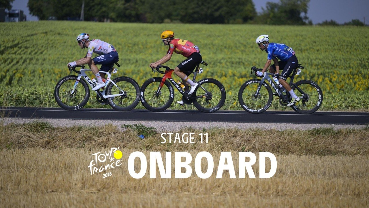 Tour de France 2026 - Stage 11 Onboard camera