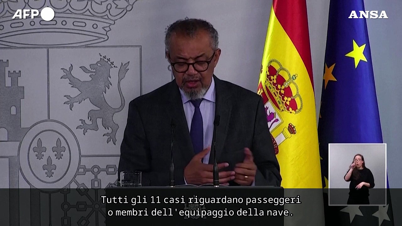 Hantavirus, capo dell'OMS: "Il nostro lavoro non e' finito"