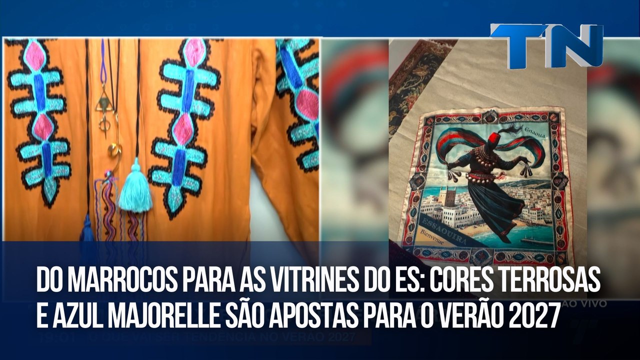 Do Marrocos para as vitrines do ES: cores terrosas e azul Majorelle são apostas para o Verão 2027