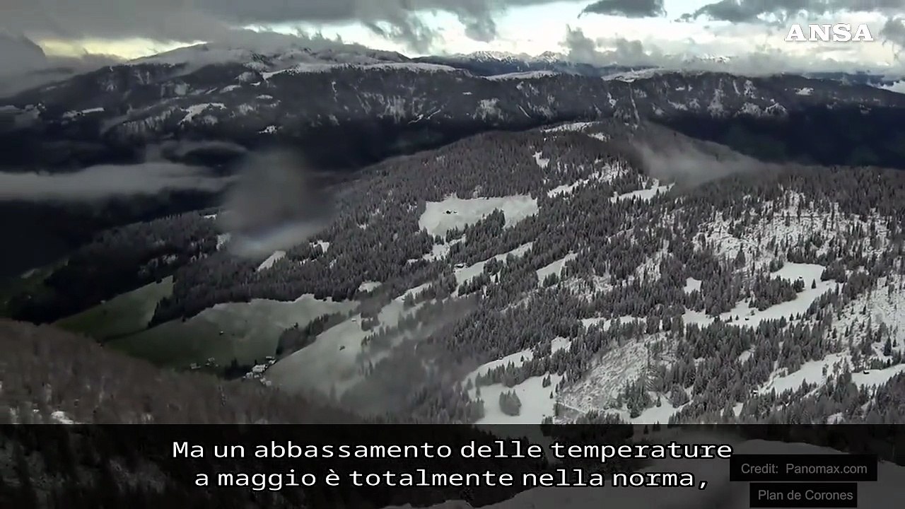Pioggia e neve, in Alto Adige arrivano i 'Santi di Ghiaccio'