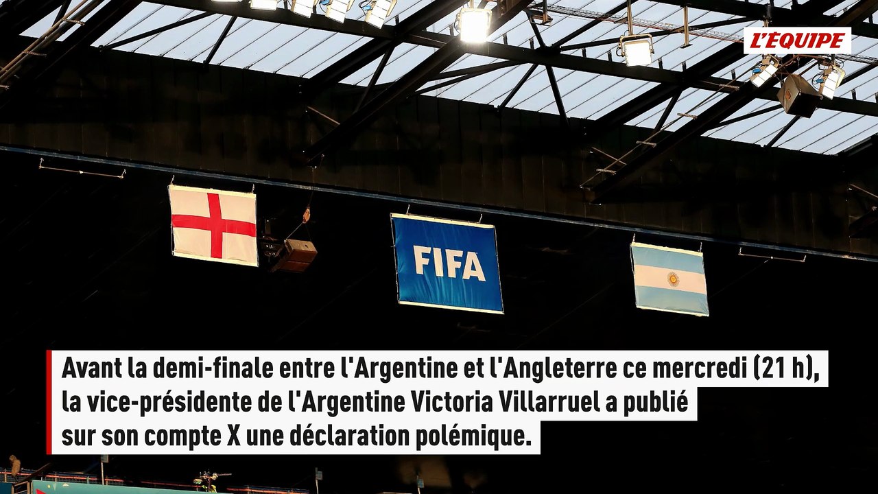 Avant la demi-finale de la Coupe du monde, la vice-présidente de l'Argentine qualifie les Anglais de « pirates usurpateurs » - Coupe du monde 2026