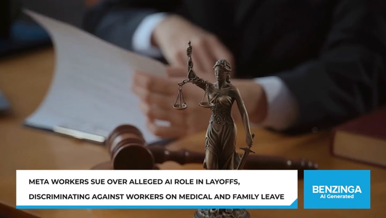 Meta Sued Over AI Layoffs