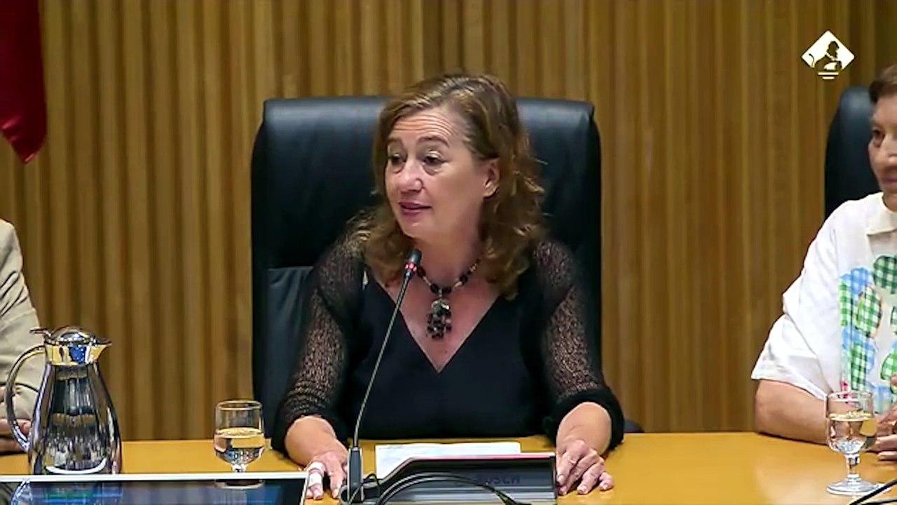 Francina Armengol comparte en el Congreso su experiencia como madre de acogida de niños saharauis