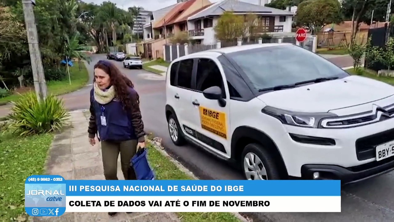 IBGE inicia pesquisa de saúde em 149 cidades do Paraná