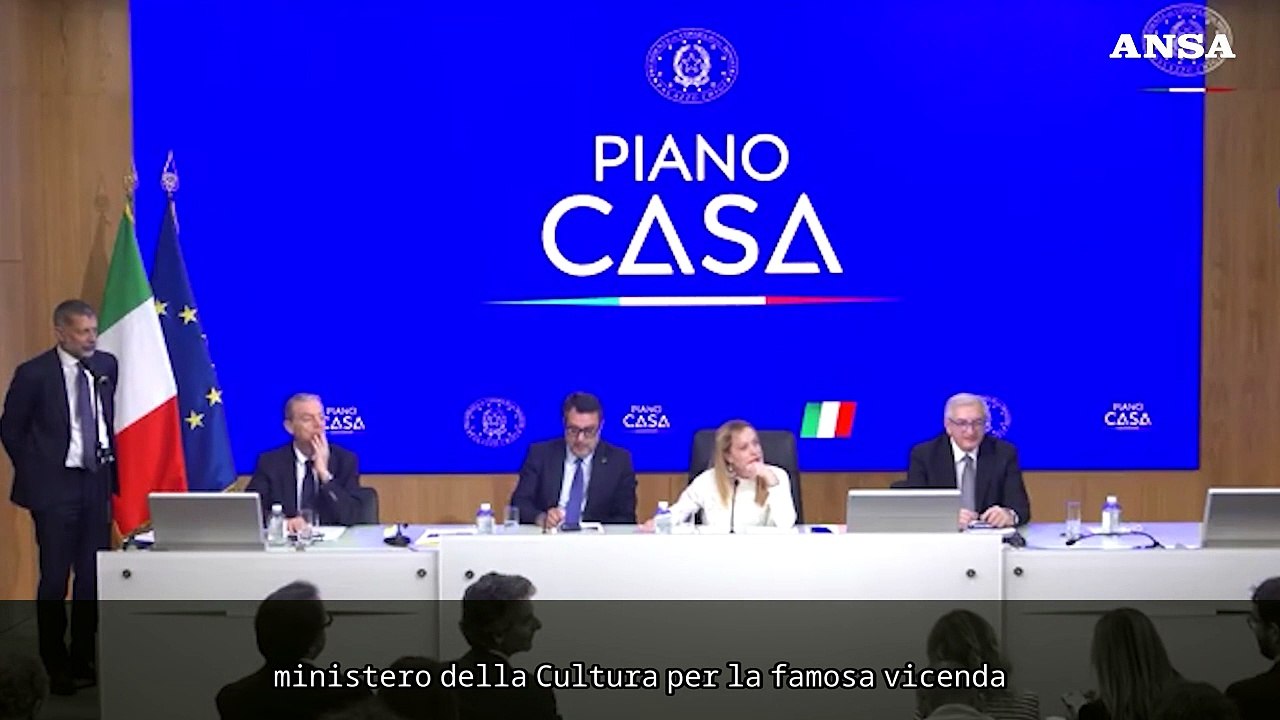 Meloni: "Buttafuoco capacissimo, non avrei fatto la sua scelta sul padiglione russo"