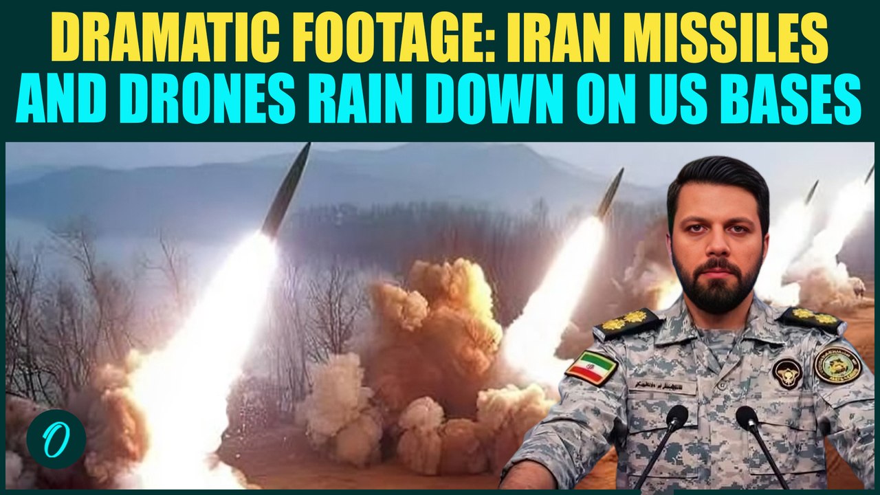 Iran PUNISHES U.S, Attacks American Troops RAW FOOTAGE- U.S Bases in Middle East BURN