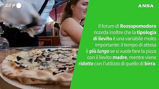 Ansa VERIFIED - E' vero che la pizza si digerisce meglio se e' a lunga lievitazione?