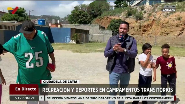 Campamentos transitorios ofrecen espacios de recreación y deporte para niños afectados por sismos