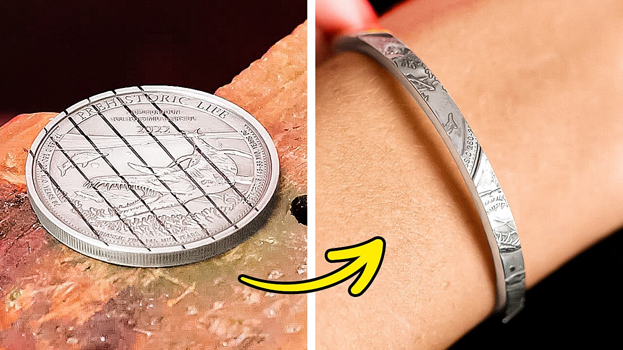 Coins Turned into Stunning Jewelry: Rings, Earrings & More
