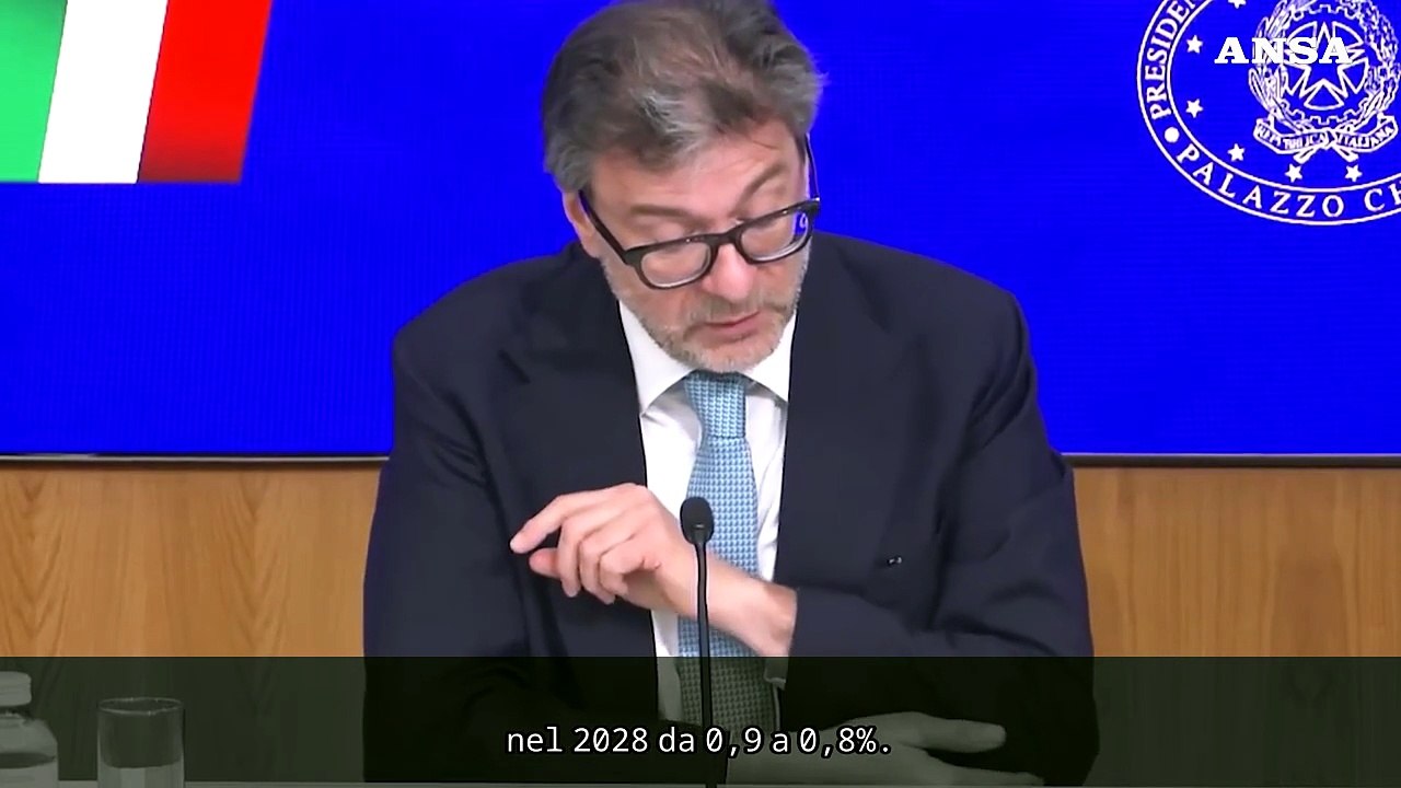 Giorgetti: "Non rompere patto stabilita', ma pronti a essere flessibili"