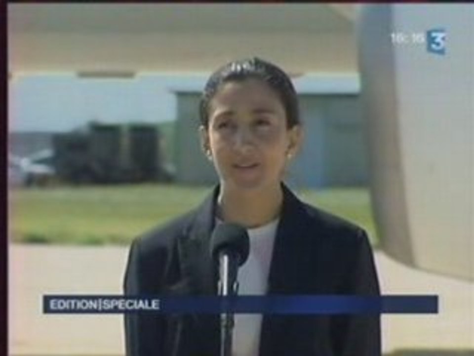 INGRID BETANCOURT  "  REMERCIEMENTS A LA FRANCE  "