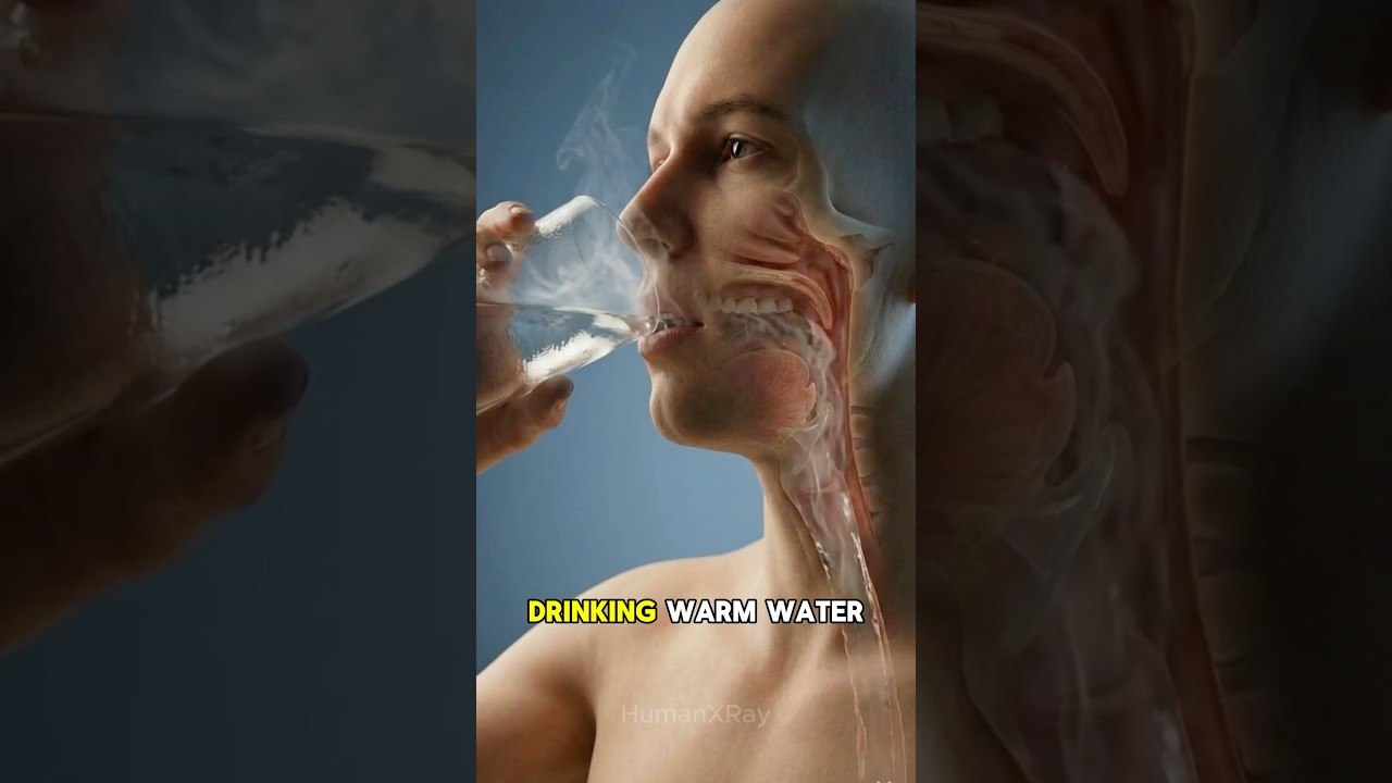 What happens to your body when you drink warm water?