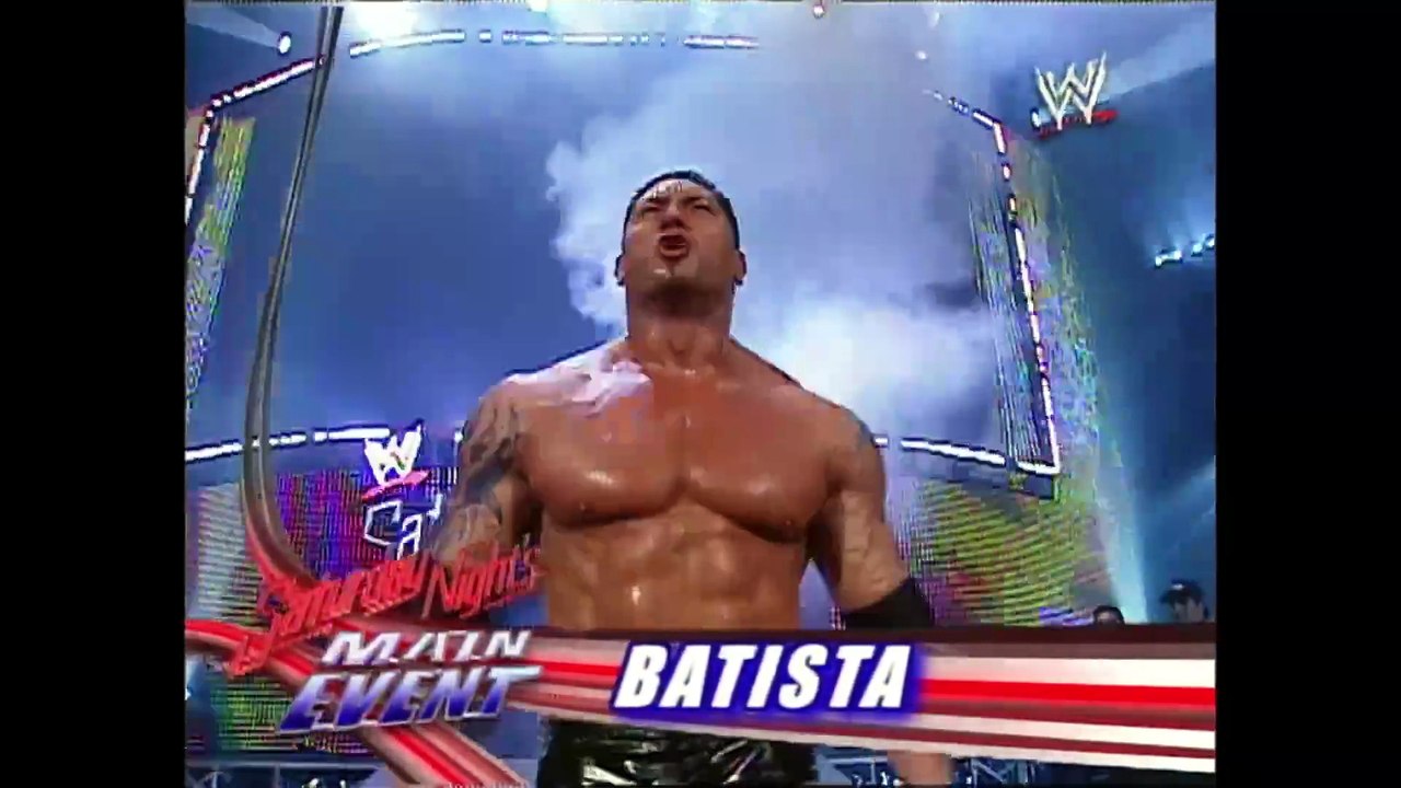FULL MATCH Batista, Rey Mysterio & Bobby Lashle...