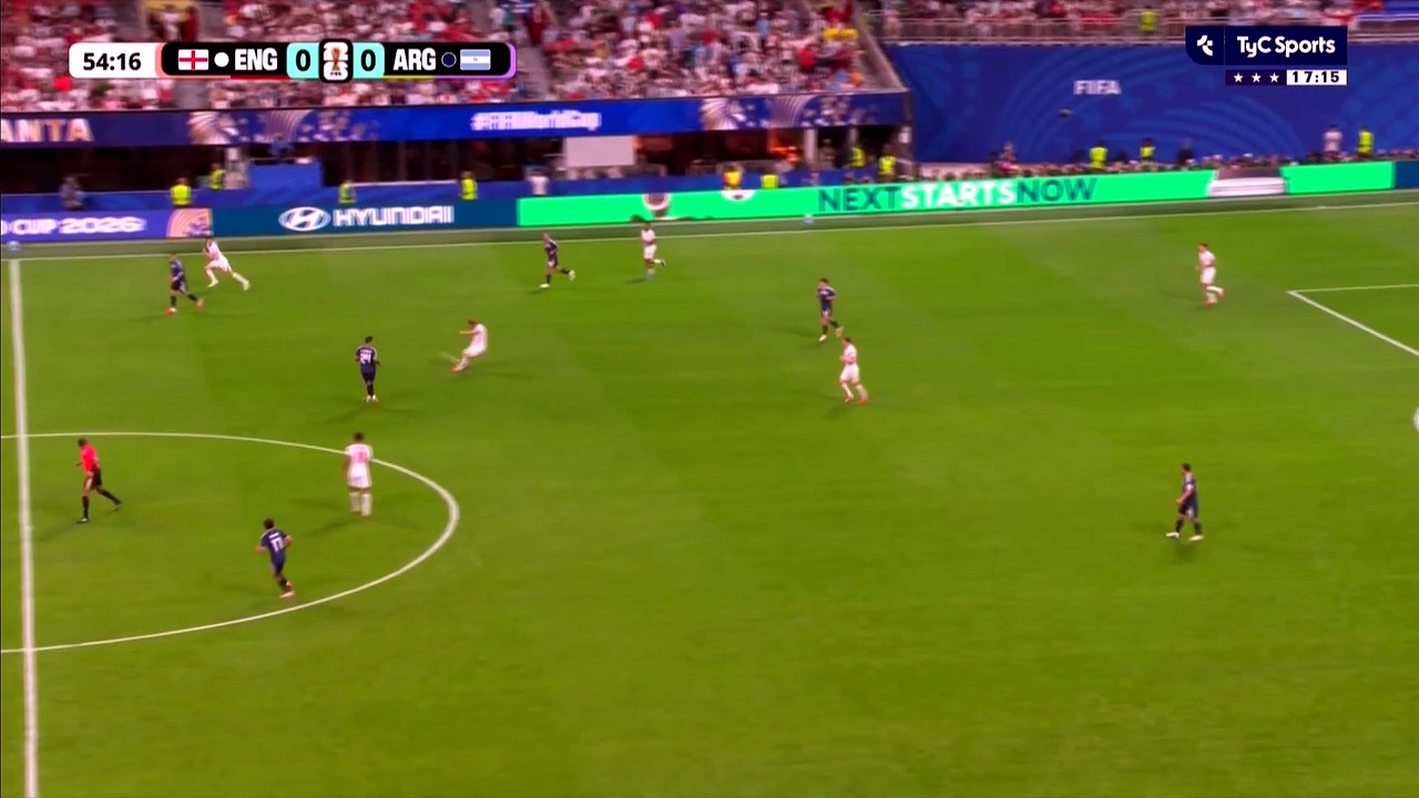 Argentina 0 - 1 Inglaterra | Gol de Gordon