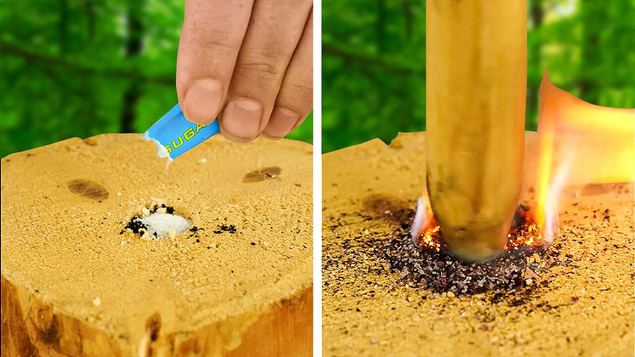 Essential Camping Hacks: Easy Recipes, Fire Sta...