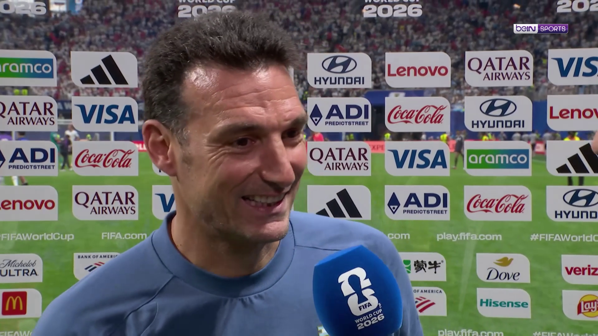 Coupe du Monde 2026 - la joie indescriptible de Scaloni après la qualification de l'Argentine en finale