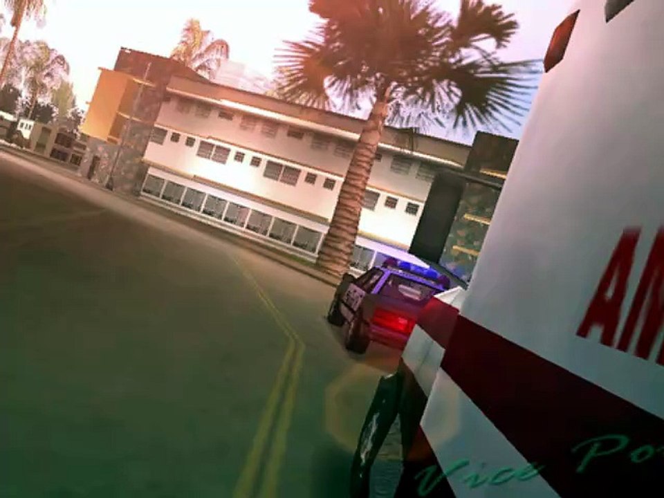 Police and Ambulance 911 Responding