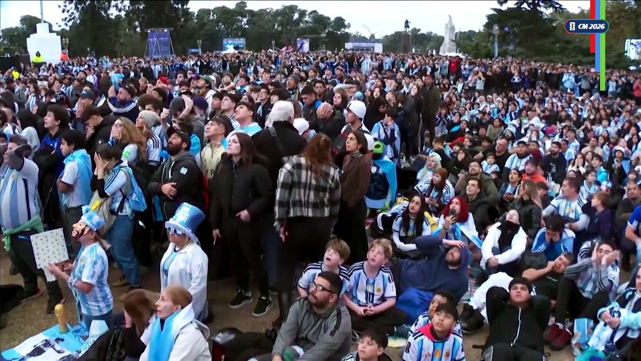 Scènes de liesse à Buenos Aires après la qualification de l'Argentine en finale - Foot - Coupe du monde 2026