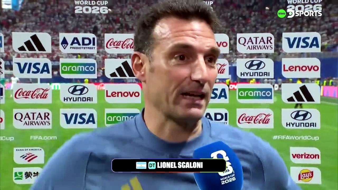 Scaloni: "No es arrogancia, es corazón. Somos únicos"