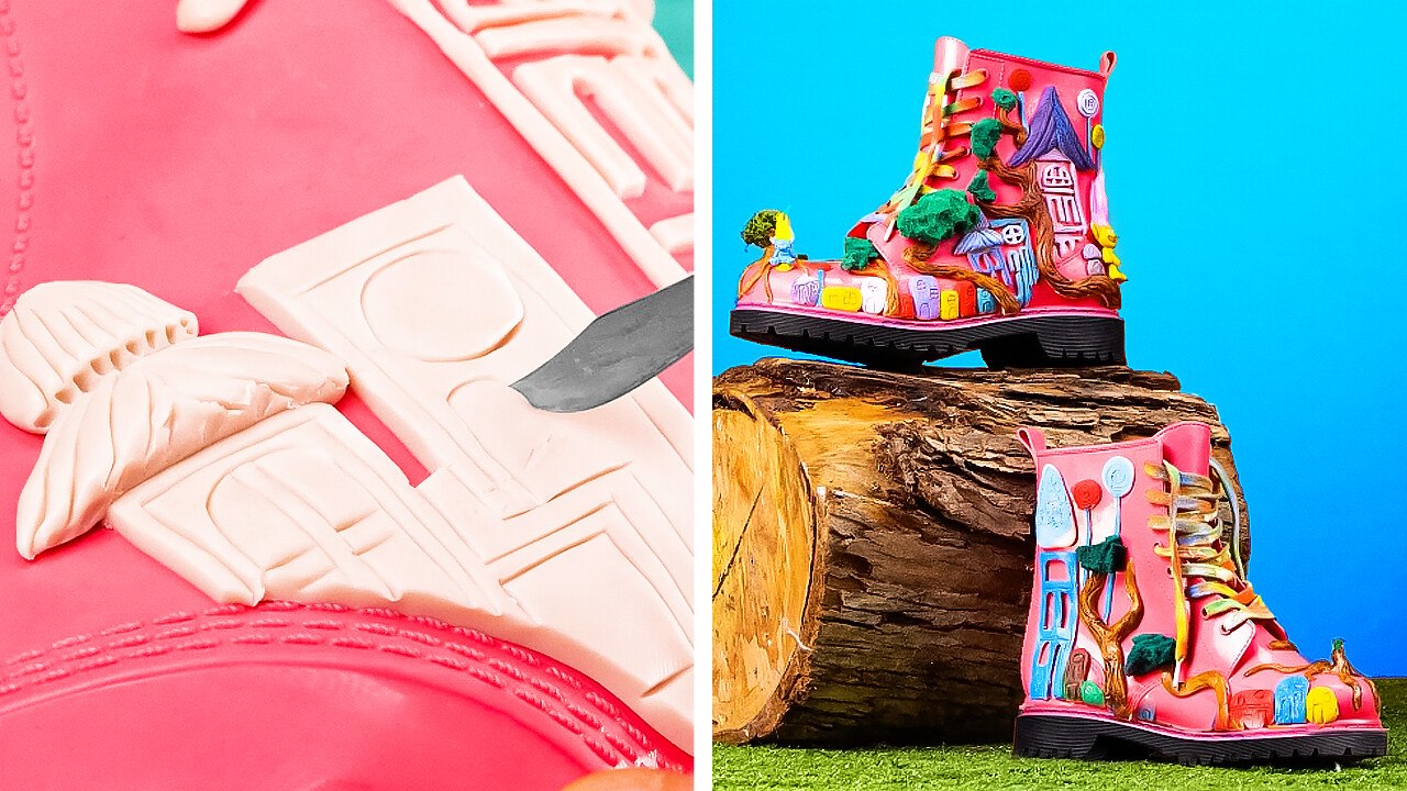 Innovative Footwear Creations from Recycled Materials