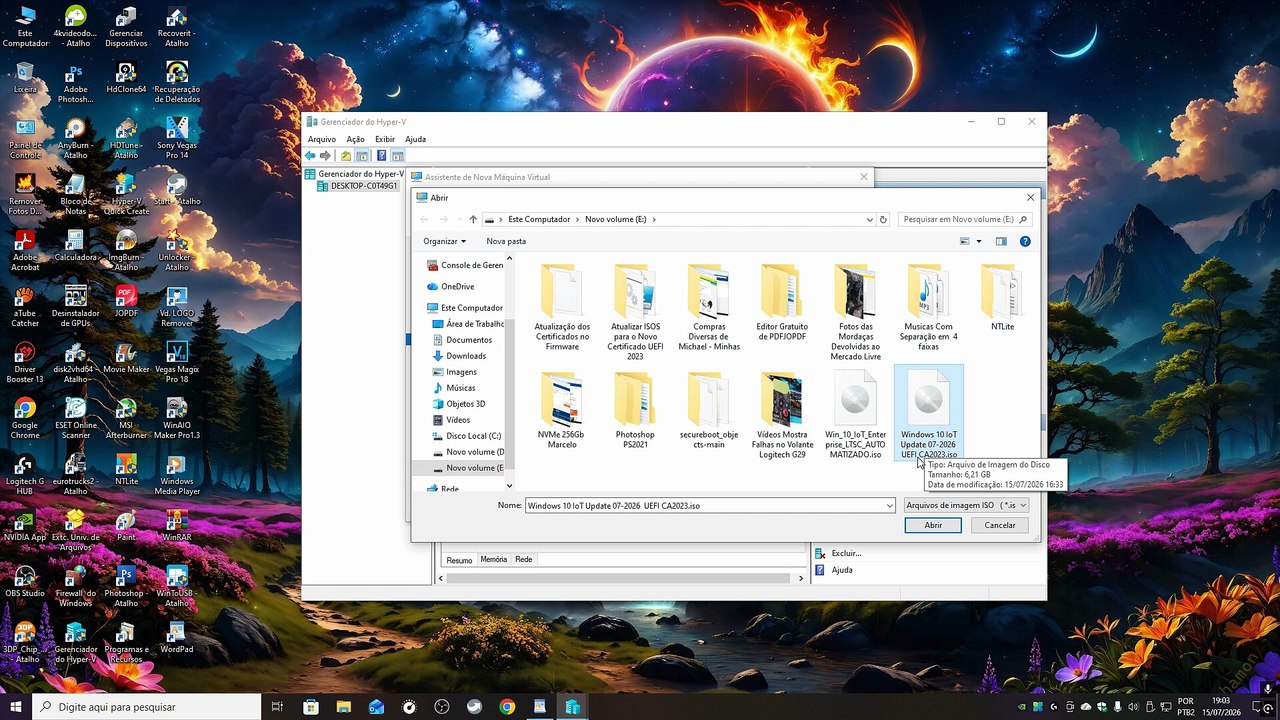 Windows 10 IoT LTSC - ISO de Instalação com as Atualizações 07-2026 INTEGRADAS COM SUCESSO!! Vídeo 4/4