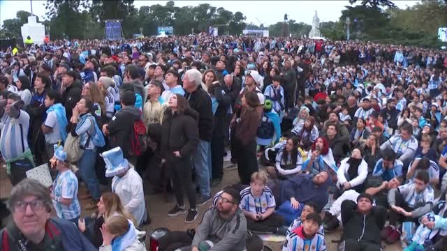Argentine - À Buenos Aires, les supporters sont passés par toutes les émotions