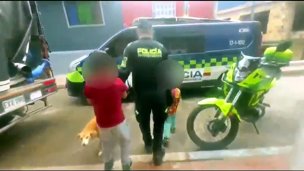Policía rescata a tres menores en presunto estado de abandono en Kennedy
