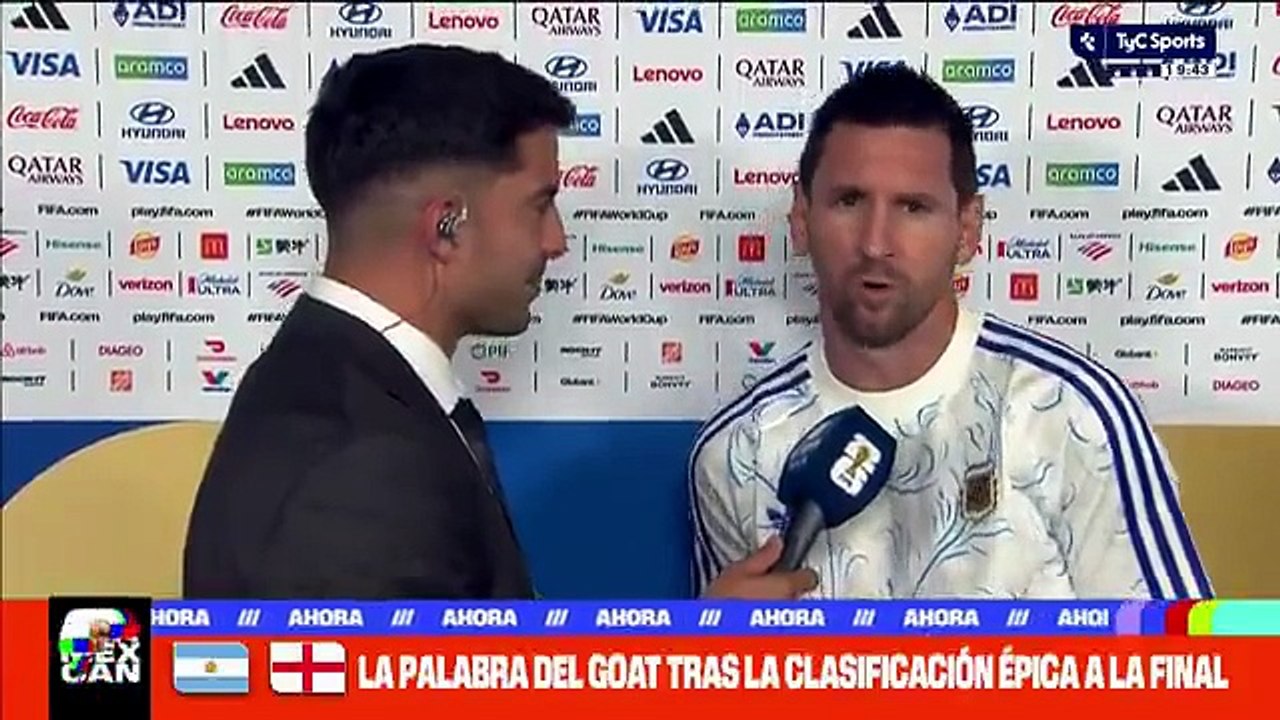 Messi: "Sabíamos que no era una victoria más"